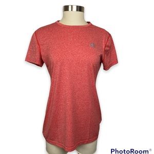 Womens Adidas Climatelite Crew Neck Short Sleeve Tee Shirt Size Large